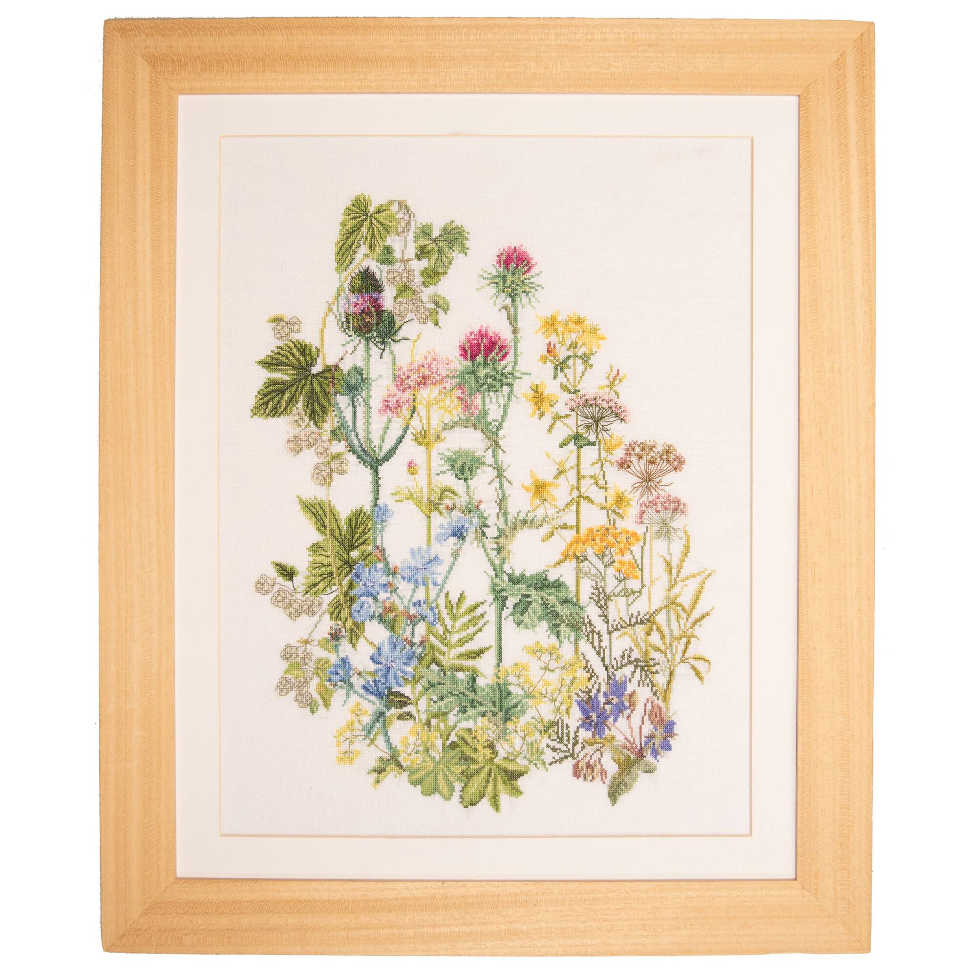 Wild Herbs Counted Cross Stitch Kit by Thea Gouverneur Since 1959®